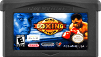 Mike Tyson Boxing GameBoy Advance US box art